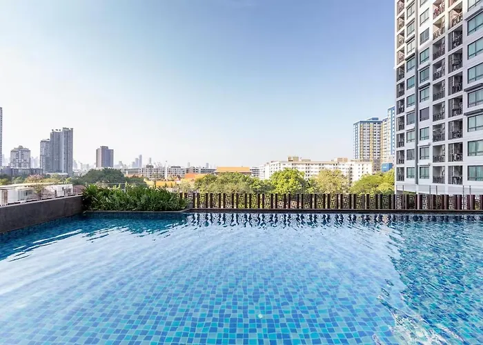 Luxury Onnutbtse9 40sqmt Netflix & Bts& Pool & Gym Yl شقة بانكوك