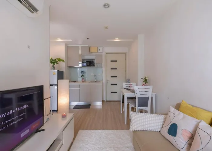 Luxury Onnutbtse9 40sqmt Netflix & Bts& Pool & Gym Yl